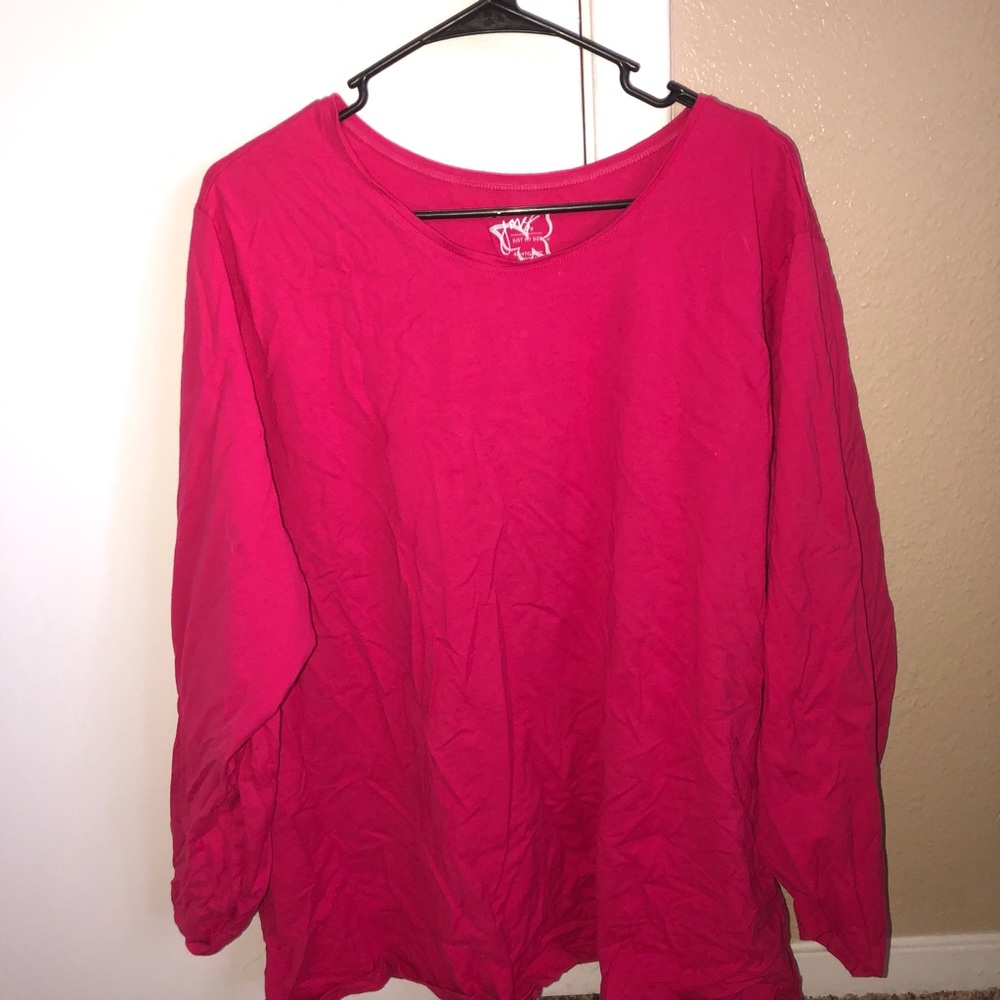 Just My Size pink top